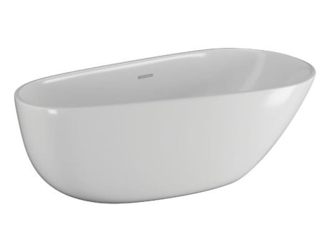 Przejdź do produktu Wanna akrylowa wolnostojąca 170x60x85 cm Shila Polimat 00226 biały połysk