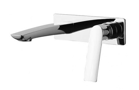 Bateria umywalkowa podtynkowa 20x6 cm Demm Sleek 9918 chrom