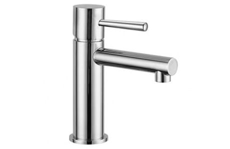 Przejdź do produktu Bateria umywalkowa stojąca 16,6 cm z korkiem Demm Spike 6810/K chrom