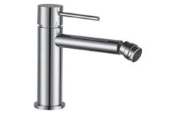 Bateria bidetowa 16,6 cm z korkiem klik-klak Demm Spike 6820 chrom