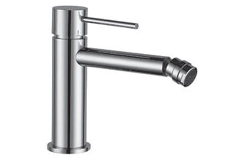 Bateria bidetowa 16,6 cm z korkiem klik-klak Demm Spike 6820 chrom