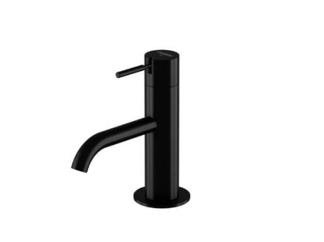 Przejdź do produktu Bateria umywalkowa stojąca 13,5 cm Steinberg 100 2500S czarny mat