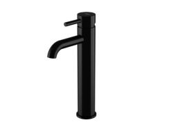 Bateria umywalkowa stojąca 30,7 cm wysoka Steinberg 100 1700S czarny mat