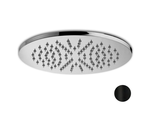 Deszczownica okrągła 22 cm Paffoni Master ZSOF074NO czarny mat