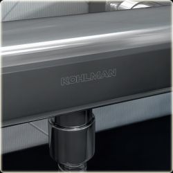 Bateria wannowa ścienna Kohlman Foxal QW120F chrom