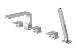Bateria wannowa 5-otworowa Kohlman Saxo QB242S chrom