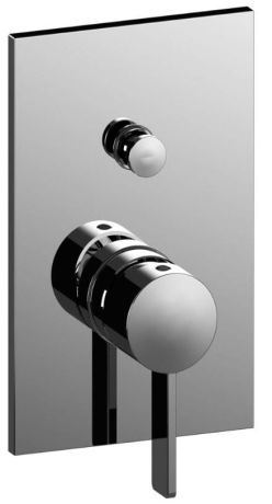 Przejdź do produktu Bateria podtynkowa 2-drożna chrom Paffoni Rock RO015CR