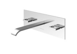 Bateria umywalkowa podtynkowa z wylewką 20 cm Kohlman Nexen-S SQW198U chrom