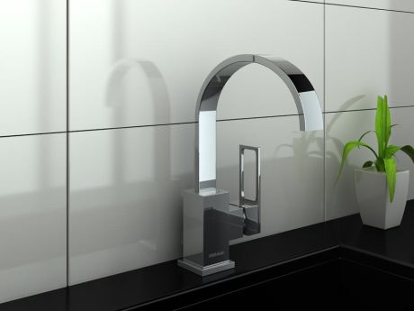 Przejdź do produktu Bateria umywalkowa wysoka Kohlman Nexen-S SQB150U chrom