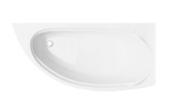 Wanna asymetryczna 150x70 cm Besco Mini prawa