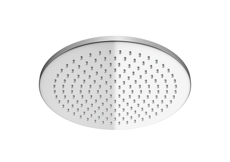Deszczownica okrągła Kohlman Saxo chrom 25 cm