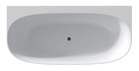 Przejdź do produktu Wanna wolnostojąca przyścienna 170x80 cm Riho Omega B094001005 biały