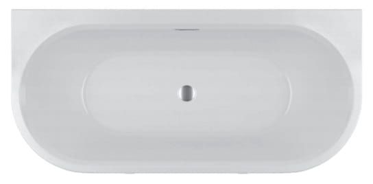 Wanna wolnostojąca przyścienna 180x84 cm z podświetleniem LED Riho DESIRE BACK2WALL LED B089002005 biały