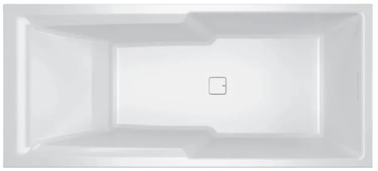 Wanna narożna 180x80 cm ze zintegrowaną obudową Riho Still Shower B103009005 prawa biały
