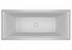 Wanna prostokątna 170x75 cm Riho Still Square B100031005 lewa biały