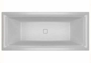 Przejdź do produktu Wanna prostokątna 180x80 cm ze zintegrowaną obudową Riho Still Square B099030005 prawa biały