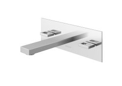 Bateria umywalkowa podtynkowa z wylewką 17 cm Kohlman Nexen QW195U chrom