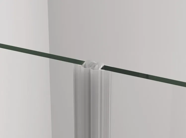 Drzwi prysznicowe 70x200 cm wahadłowe Sanswiss Cadura CA1CD0705007+V2.CA.50 chrom - uszczelka magnetyczna