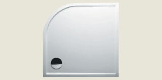 Brodzik półokrągły płaski 80x80x4.5 cm Riho Zurich D001021005