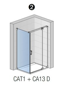 CAT1+CA13D montaż przy magnesie