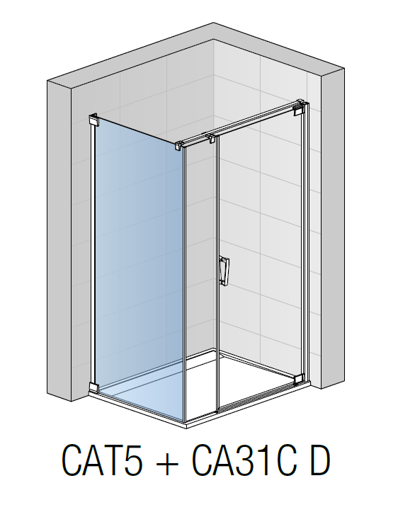 Montaż przy ściance CAT5