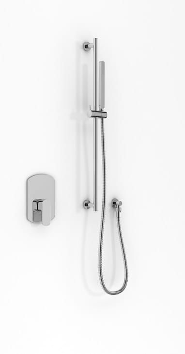 Zestaw prysznicowy z baterią podtynkową Kohlman Foxal QW220FSP3 chrom