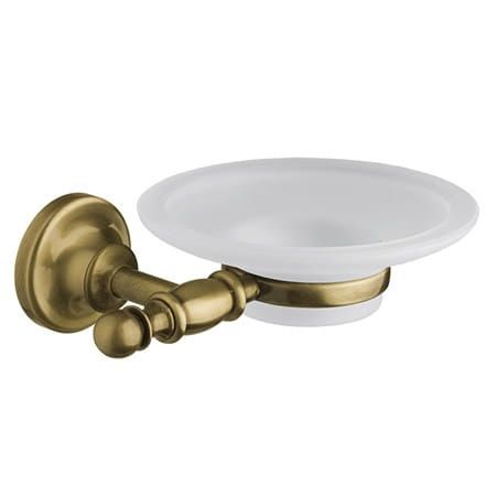Mydelniczka szklana Gedy Allpe Perla PE006 bronzo