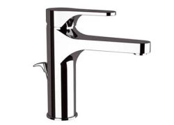 Bateria umywalkowa z długą wylewką chrom Daniel Omega OM607
