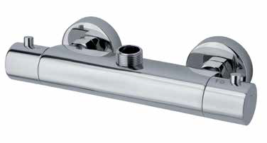 Sphera Docce Zestaw prysznicowy z deszczownicą i baterią termostatyczną TM1B13219CR - bateria termostatyczna TM1B