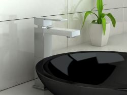 Bateria umywalkowa wysoka Kohlman Excelent QB170H chrom 