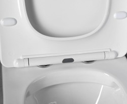 Kompakt WC miska z deską wolnoopadającą i zbiornikiem z mechanizmem spłukującym Paco Rimless Sapho PC1012R