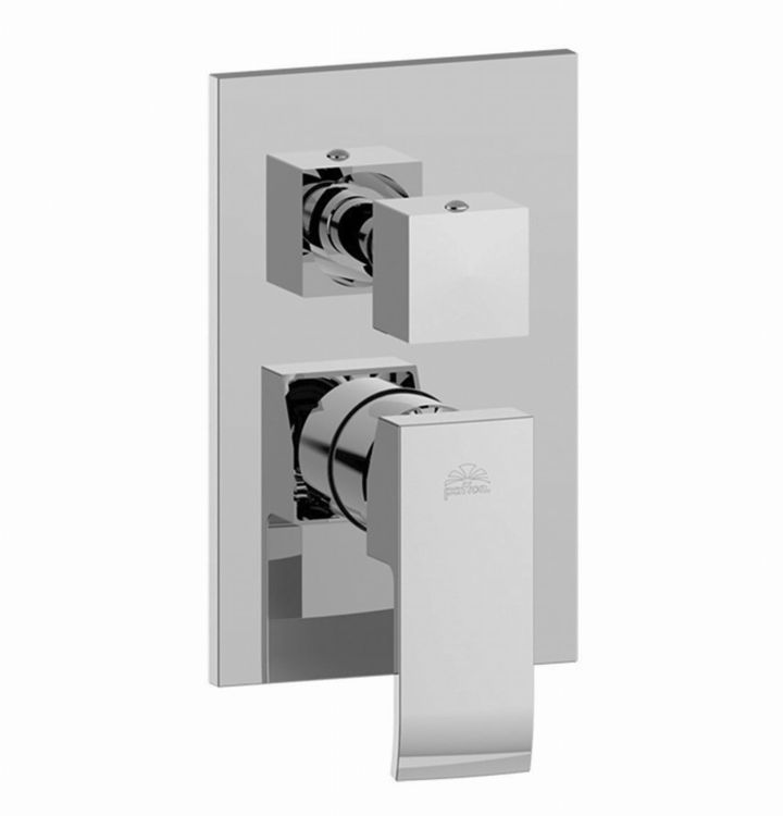 Bateria prysznicowa podtynkowa z przełącznikiem Paffoni Level LES018CR