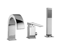 Bateria wannowa trzyotworowa Paffoni Level LES040CR