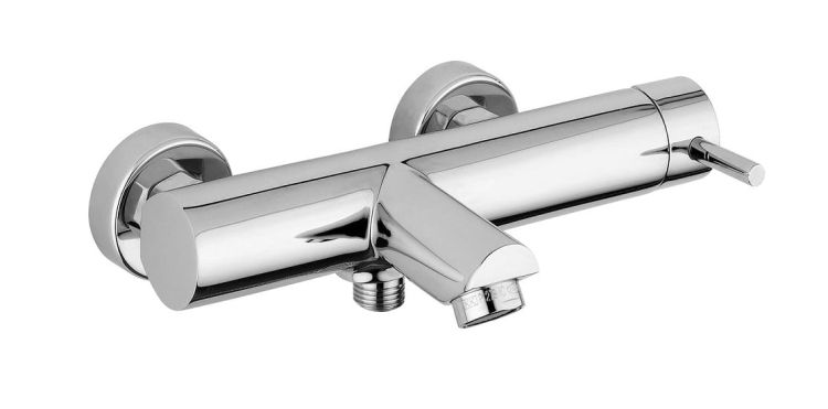 Bateria wannowa ścienna bez zestawu natryskowego Paffoni Stick SK022CR