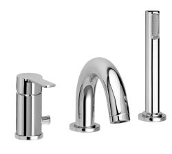 Bateria wannowa 4-otworowa Paffoni Red RED043CR