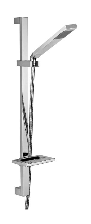 Zestaw natryskowy drążek i słuchawka Paffoni Level ZSAL079CR