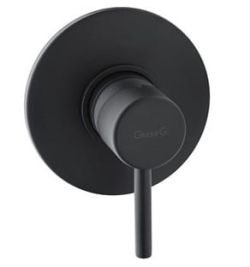 Bateria prysznicowa podtynkowa Giulini Futuro 6515 czarny mat