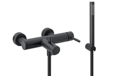 Bateria wannowa Giulini Futuro 6501-01 czarny mat