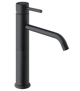 Bateria umywalkowa wysoka Giulini Futuro 6539A/K czarny mat