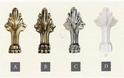 Wanna retro wolnostojąca nogi bronzo Balexim BRM