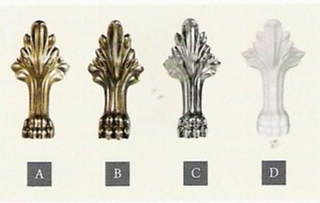 Wanna retro wolnostojąca nogi bronzo Balexim BRM