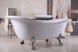 Wanna wolnostojąca Retro 188x69x83 cm nogi bronzo Balexim Nemezis