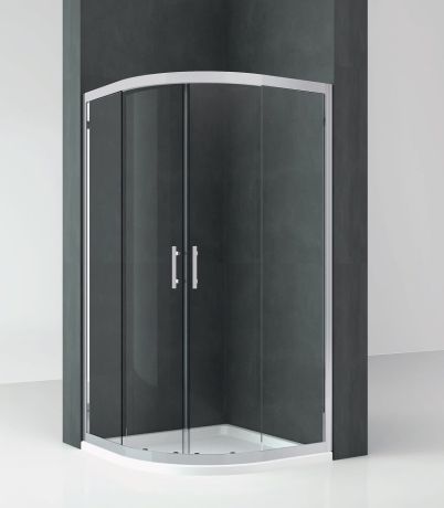 Przejdź do produktu Novellini CLICK R kabina półokrągła 80x80 cm CLICKR80-1B