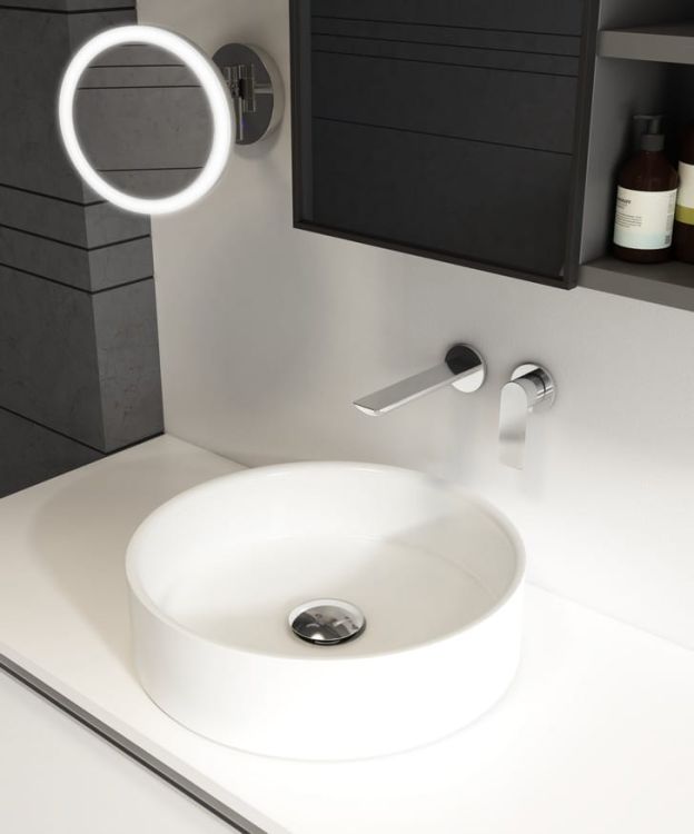 Bateria umywalkowa podtynkowa Kohlman Proxima QW180P chrom