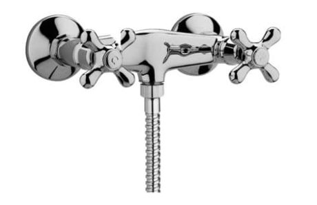 Przejdź do produktu Bateria prysznicowa Retro solo Paffoni Iris IRV168 chrom