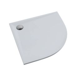 bezprogowy brodzik półokrągły 80x80 cm Schedpol Etrusco