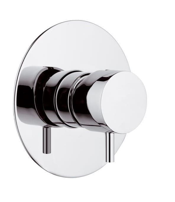 Bateria prysznicowa podtynkowa 1-drożna Daniel Tokyo TK602 chrom