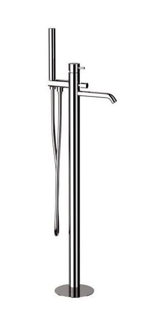 Bateria wannowa wolnostojąca 106 cm ze słuchawką prysznicową Daniel Tokyo TK678 chrom