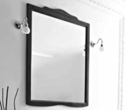 Kerasan lustro wiszące 92x116 cm zielony Retro 734552