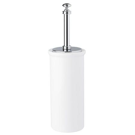 Szczotka łazienkowa stojąca ceramiczna Gedy Allpe Harmony HA120 chrom